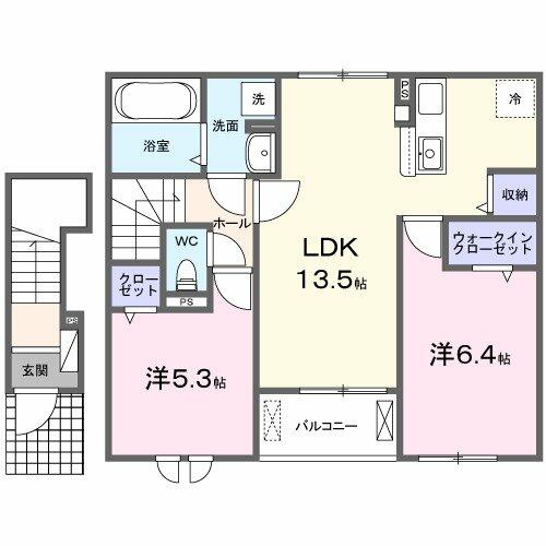 同じ建物の物件間取り写真 - ID:223032230870