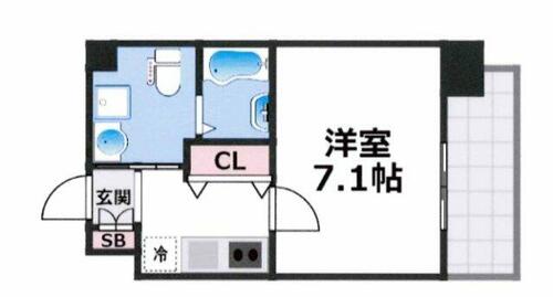 同じ建物の物件間取り写真 - ID:227082605508