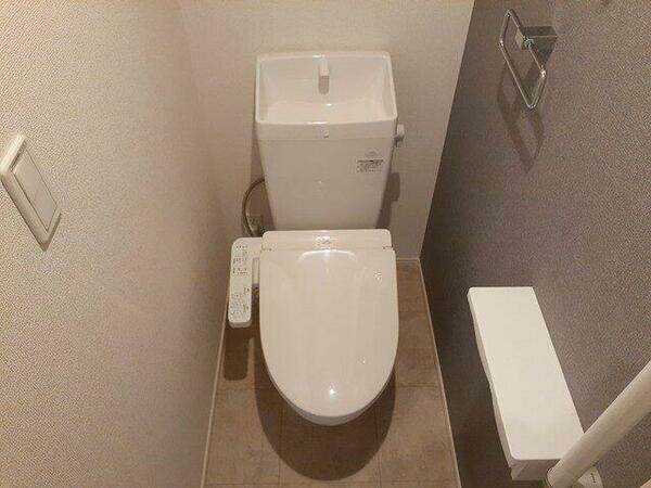 画像7:シンプルで使いやすいトイレです