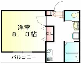 キャメル川越久保町 202 ｜ 埼玉県川越市久保町（賃貸アパート1K・2階・26.10㎡） その2