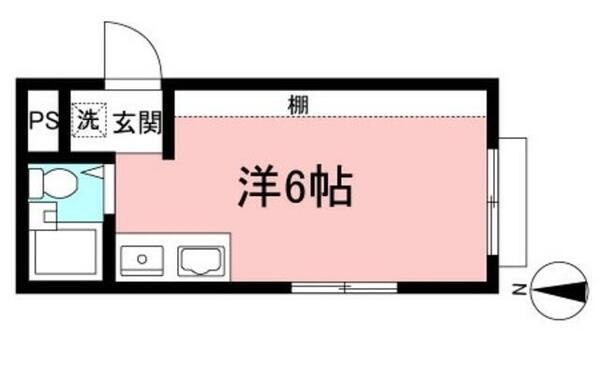 清水が丘ヒルズ 305｜東京都府中市清水が丘１丁目(賃貸マンション1R・3階・18.66㎡)の写真 その11