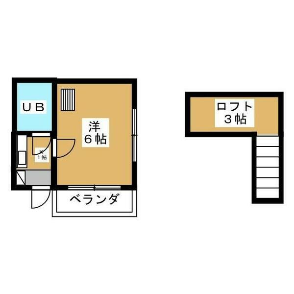 ピュアハウス南本町｜千葉県船橋市南本町(賃貸アパート1K・2階・14.58㎡)の写真 その2