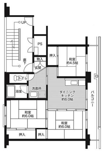 同じ建物の物件間取り写真 - ID:215002811602