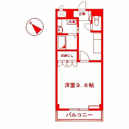 フラワリーヒル・ｓ｜神奈川県横浜市旭区さちが丘(賃貸マンション1K・2階・32.00㎡)の写真 その2