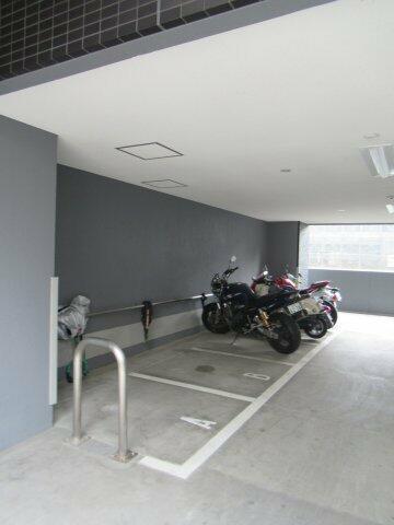 画像6:バイク駐車スペースもあります