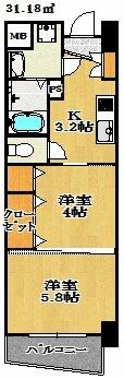 同じ建物の物件間取り写真 - ID:212042521544