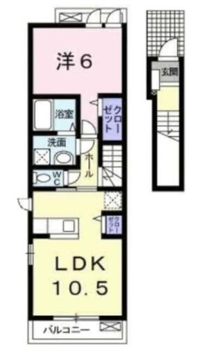 同じ建物の物件間取り写真 - ID:213100418528