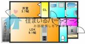 久留米市津福今町 3階建 新築のイメージ