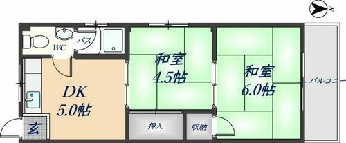 同じ建物の物件間取り写真 - ID:227078683173