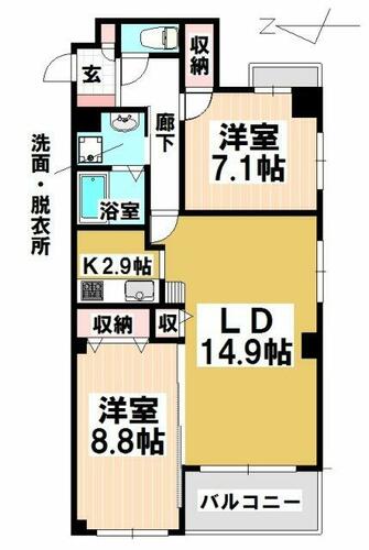 同じ建物の物件間取り写真 - ID:223032475605