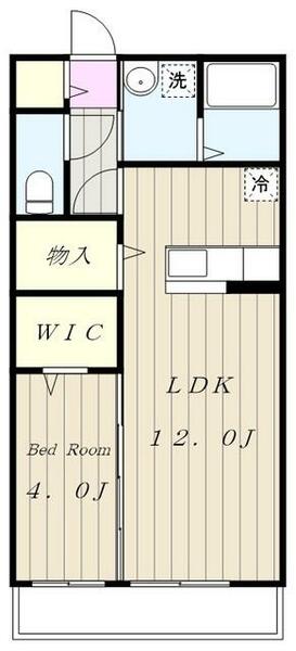 モナリエ 103｜神奈川県川崎市麻生区高石３丁目(賃貸アパート1LDK・1階・41.67㎡)の写真 その2