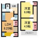 花屋敷１－１３－９貸家のイメージ