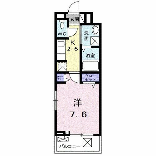 神奈川県小田原市早川３丁目(賃貸アパート1K・3階・27.02㎡)の写真 その2