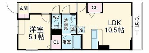 同じ建物の物件間取り写真 - ID:227081537809