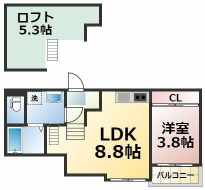 同じ建物の物件間取り写真 - ID:227081730182