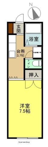 同じ建物の物件間取り写真 - ID:207001199076