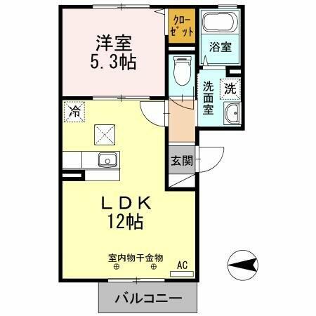 同じ建物の物件間取り写真 - ID:213103765722