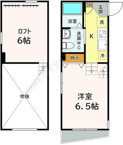 同じ建物の物件間取り写真 - ID:212041854385