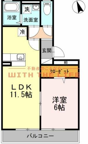 同じ建物の物件間取り写真 - ID:240027126921