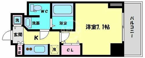 同じ建物の物件間取り写真 - ID:227081759814