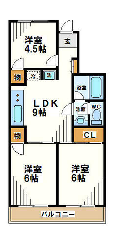 同じ建物の物件間取り写真 - ID:213086147317