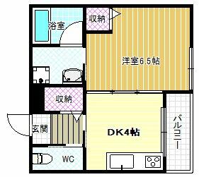 Ｌｉｂｅｒｔｙ大井｜大阪府藤井寺市大井５丁目(賃貸アパート1DK・1階・26.98㎡)の写真 その2