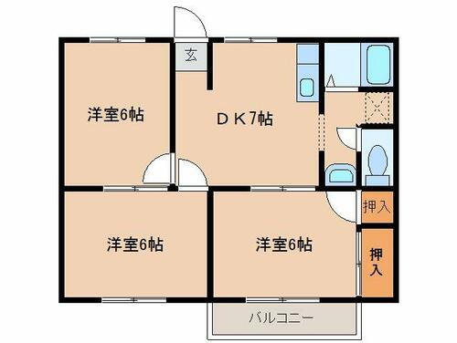 同じ建物の物件間取り写真 - ID:229009090210