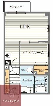 同じ建物の物件間取り写真 - ID:227081762666