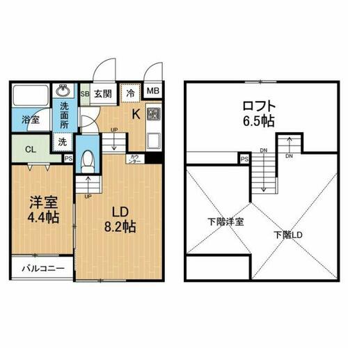 同じ建物の物件間取り写真 - ID:243006741025