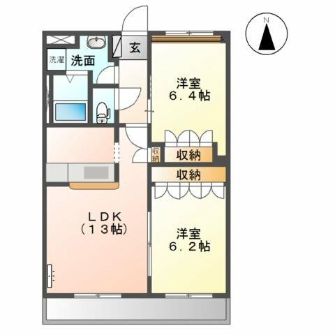 同じ建物の物件間取り写真 - ID:223032302213