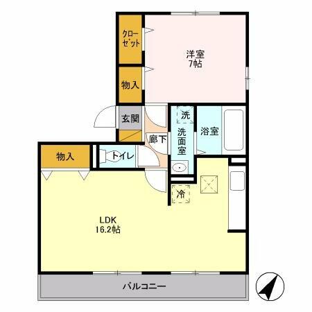 同じ建物の物件間取り写真 - ID:212042546178