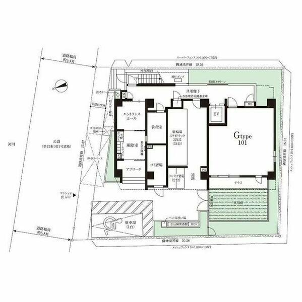 プレール・ドゥーク品川南大井｜東京都品川区南大井４丁目(賃貸マンション1LDK・7階・41.16㎡)の写真 その14