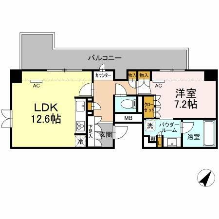 プレミスト文京千石｜東京都文京区千石３丁目(賃貸マンション1LDK・4階・51.50㎡)の写真 その2