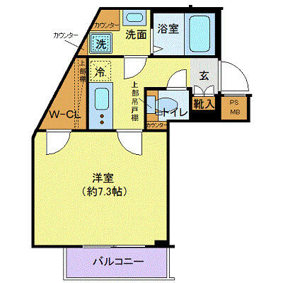 同じ建物の物件間取り写真 - ID:213103722657