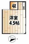 川崎市中原区小杉御殿町２丁目 2階建 築61年のイメージ