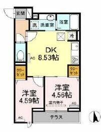 同じ建物の物件間取り写真 - ID:213101530070