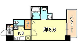 兵庫県神戸市中央区花隈町（賃貸マンション1K・3階・26.83㎡） その2