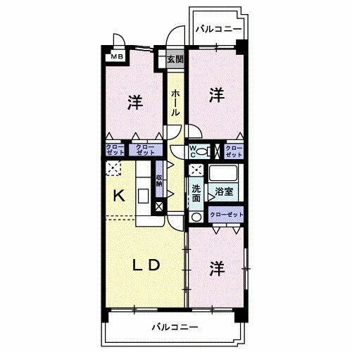 同じ建物の物件間取り写真 - ID:221010735546