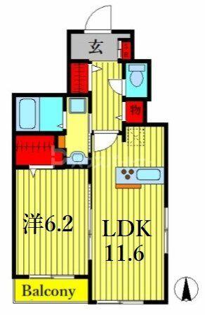 同じ建物の物件間取り写真 - ID:213094525141