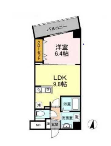 同じ建物の物件間取り写真 - ID:213102638714