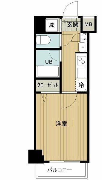 東京都練馬区関町北１丁目(賃貸マンション1K・7階・20.48㎡)の写真 その2