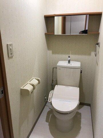 画像15:落ち着いた色調のトイレです