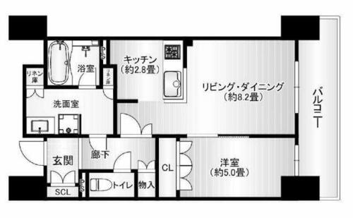 同じ建物の物件間取り写真 - ID:227082068969