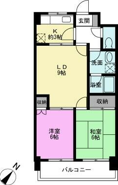 同じ建物の物件間取り写真 - ID:211046180366