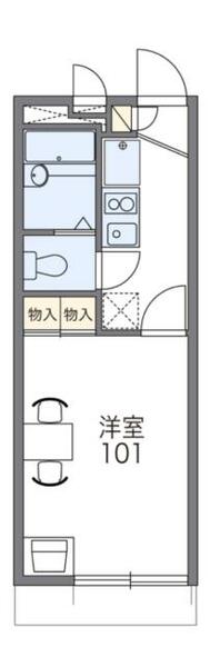 大阪府大東市諸福７丁目(賃貸アパート1K・2階・19.87㎡)の写真 その2