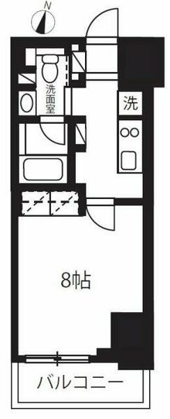 プライムメゾン千葉新町 0301｜千葉県千葉市中央区新町(賃貸マンション1K・3階・27.20㎡)の写真 その1