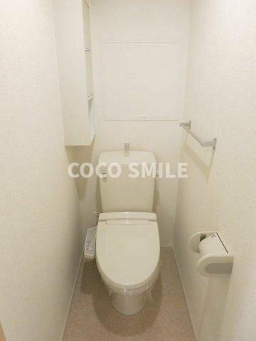 画像12:シンプルで使いやすいトイレです 【COCO SMILE　ココスマイル】