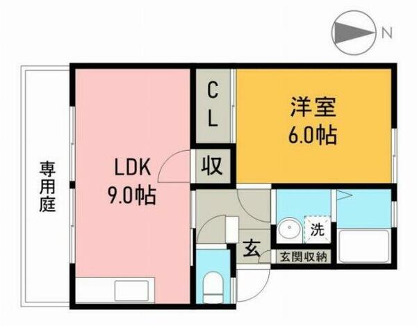 ＭＴハイツＢ 102｜高知県高知市北新田町(賃貸マンション1LDK・2階・38.59㎡)の写真 その1