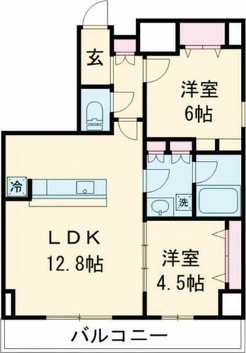 同じ建物の物件間取り写真 - ID:213103069156