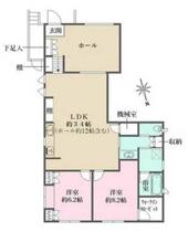 世田谷区代沢２丁目戸建 1F ｜ 東京都世田谷区代沢２丁目（賃貸アパート2LDK・1階・100.02㎡） その2